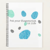 Colorful Fingerprint Planner (Voorkant)