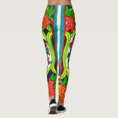 Colorful Fireworks-pakket Leggings (Achterkant)