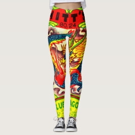 Colorful  Fireworks-pakket Leggings