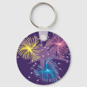 Colorful Fireworks-Sleutelhanger Sleutelhanger (Voorkant)