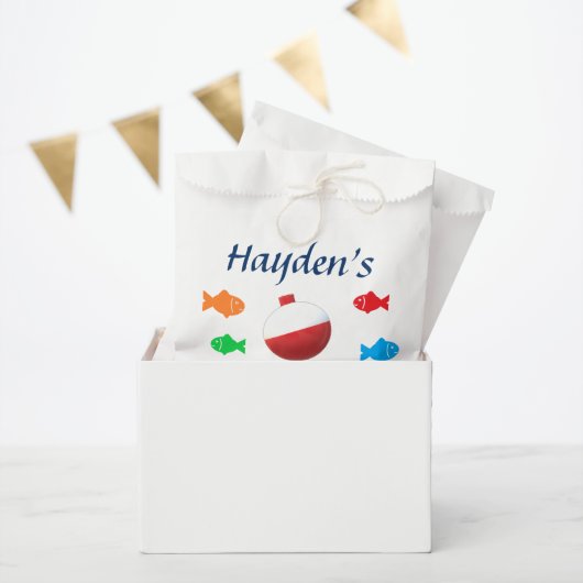 Colorful Fish Birthday Bedankzakje (Feest)