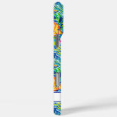 Colorful Fish Monogrammed Case-Mate iPhone Case (Achterkant / Rechts)