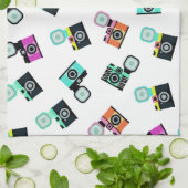 Colorful Flash Camera Drink Placemats Theedoek (Gevouwen)