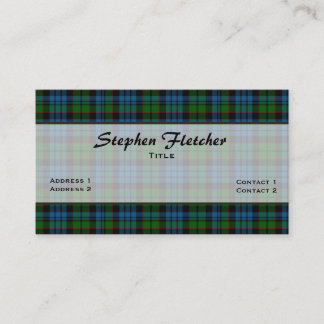 Colorful Fletcher Pset Custom Visitekaartje