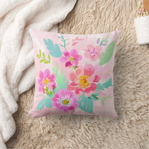 Colorful Floral Bouquet Kussen