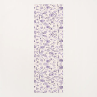 Colorful Floral Collage Yogamat