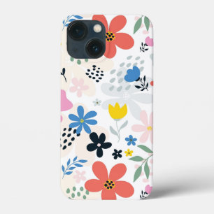 Colorful Floral Design Cath Kidston Sleeveless Top iPhone 13 Mini Hoesje