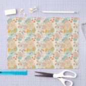 Colorful Floral Garden Pattern Tissuepapier (Craft)