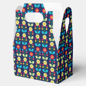 Colorful Floral Pattern Bedankdoosjes (Geopend)