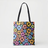 Colorful Floral Pattern Draagtas (Voorkant)