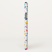 Colorful Floral Pattern iPhoneX Phone Case (Achterkant / rechts)