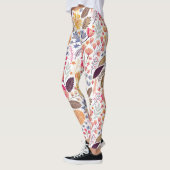 Colorful Floral Pattern Leggings (Links)