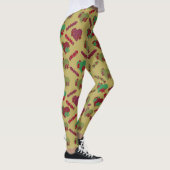 Colorful Floral Pattern Leggings (Rechts)