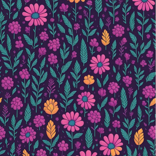 Colorful Floral Pattern Leggings – Vibrant Botanic