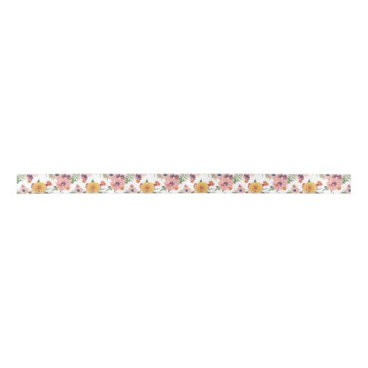 Colorful Floral Pattern Lint (Voorkant)