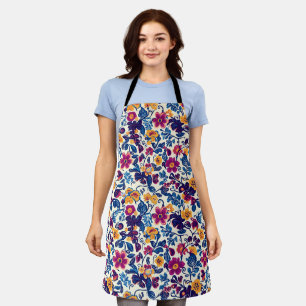 Colorful Floral Pattern Schort