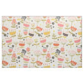 Colorful Floral Pattern Stof (Fat Quarter)