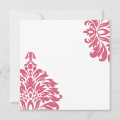 Colorful Floral Spring Wedding Kaart (Achterkant)