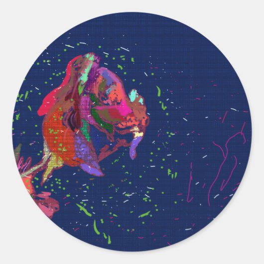 Colorful Floral Sticker Sheets  (Voorkant)