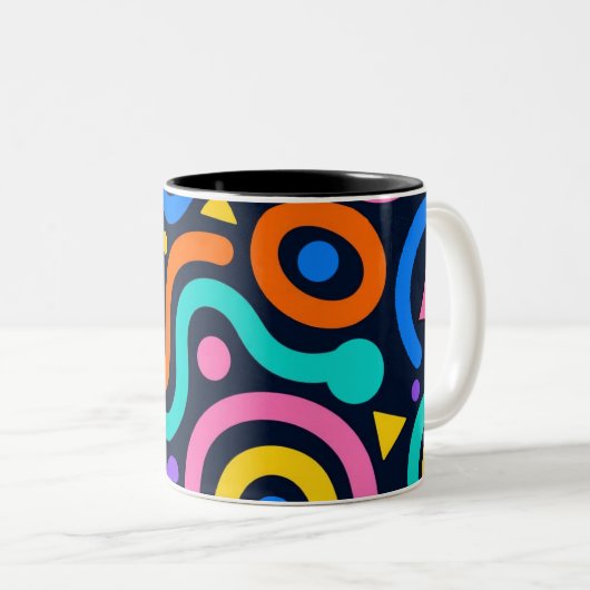 Colorful Flow World Mug (Devant droit)