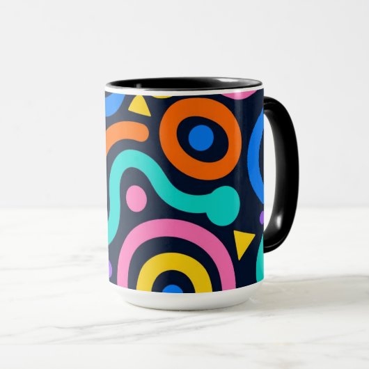 Colorful Flow World Mug (Devant droit)