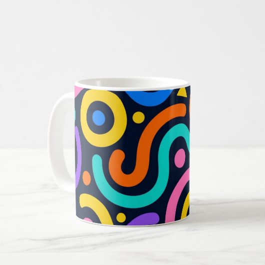 Colorful Flow World Mug (Devant gauche)