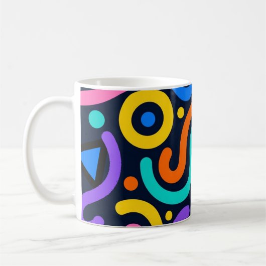 Colorful Flow World Mug (Gauche)