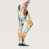 Colorful Flower Art Leggings (Rechts)