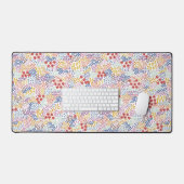 Colorful Flower Field Bureaumat (Keyboard & Muis)
