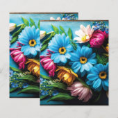 Colorful Flowers (Voorkant / Achterkant)
