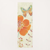 Colorful Flowers and Butterflies Yogamat (Voorkant)