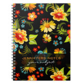 Colorful   Flowers Design Notitieboek (Voorkant)