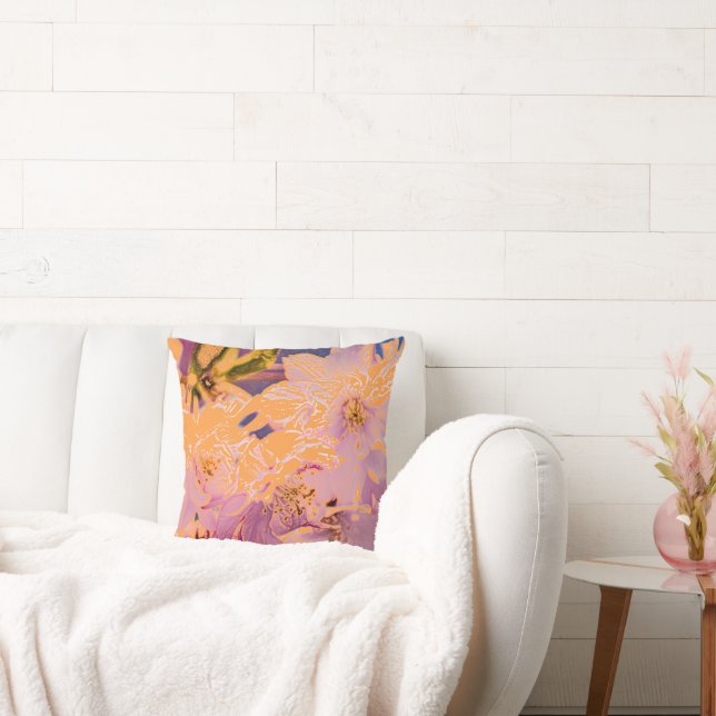 Colorful Flowers Kussen (Bank)