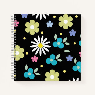 Colorful Flowers Notitieboek