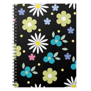 Colorful Flowers Notitieboek