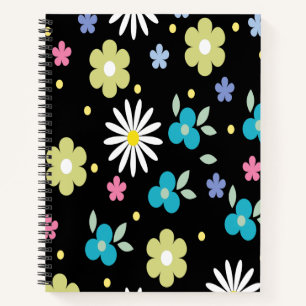 Colorful Flowers Notitieboek