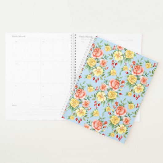 Colorful Flowers Planner (Display)