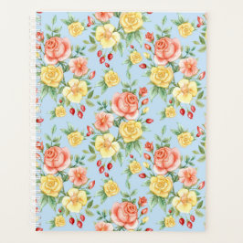 Colorful Flowers Planner