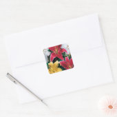 Colorful Flowers Stickers (Envelop)