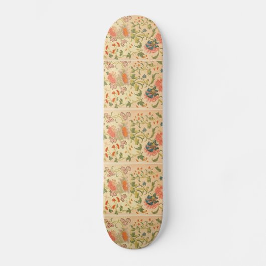 Colorful Flowers Wonderland Skateboard (Voorkant)