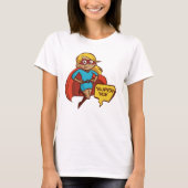 Colorful Flying Super Mam T-shirt (Voorkant)