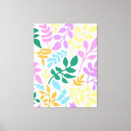 Colorful foliage canvas afdruk