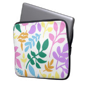 Colorful foliage laptop sleeve (Voorkant Links)