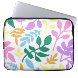 Colorful foliage laptop sleeve