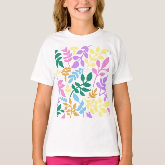 Colorful foliage t-shirt (Voorkant)