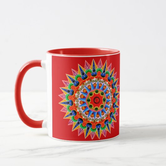 Colorful Folklore Design Mok (Links)