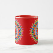Colorful Folklore Design Mok (Midden)
