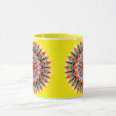 Colorful Folklore Design Mok (Midden)