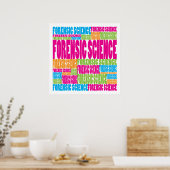 Colorful Forensic Science Poster (Keuken)