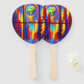 Colorful Forest Handwaaier (Voorkant en achterkant)